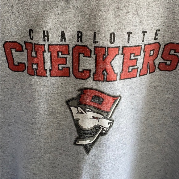 Charlotte Checkers hoodie YXL - Picture 2 of 3